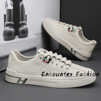 Encounter Fashion  รองเท้าผ้าใบผู้ชาย รองเท้ากีฬาผช รองเท้าแฟชั่นผู้ชาย ใส่สบาย 2023ใหม่ XBX2393587 39Z230925