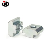 JINGHONG  M3 M4 M5 M6 M8 M10 Aluminum Profile T Block Square Nuts T-Track Sliding Hammer Nut  2020 3030 4040 Hand Tool Parts Accessories