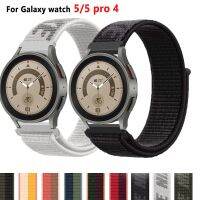 Gelang Nilon 20/22Mm untuk Jam Tangan Samsung Galaxy 4 Tali Klasik 46Mm 42 Jam 2/Aktif 3 45Mm/46Mm/42Mm/Gear S3 Galaxy Jam Tangan 4 40/44