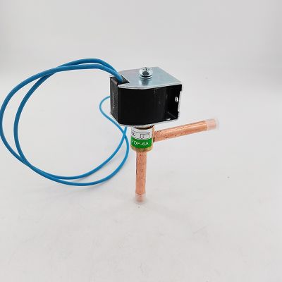 2 Way Right-angle Solenoid Valve DC 24V FDF-6A Normally Closed For Air-Conditioning Ice Machine Defrosting