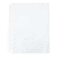 [ในสต็อก] [COD]Pack of 200 A5 Clear Punched Pockets - Plastic Poly Folders