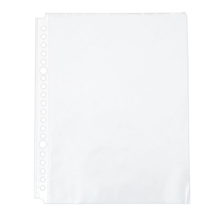 pack-of-200-a5-clear-punched-pockets-plastic-poly-folders