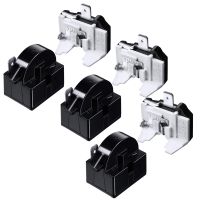 3X QP2-4.7 PTC Starter Relay 1 Pin Refrigerator Starter Relay and 6750C-0005P Refrigerator Overload Protector