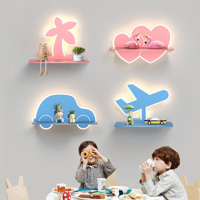 Verllas Modern Wall Lights for boys girls bedroom bedside cartoon cute wall sconce lamp Pink blue wall lamp for child