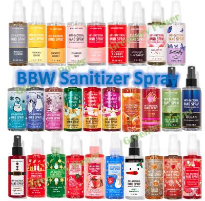 BBW Bath &amp; Body Works Hand Sanitizer Spray สเปรย์แอลกอฮอล์มีกลิ่นหอม สะอาดมีอนามัย แท้ 100% นำเข้าจากอเมริกา