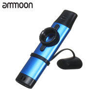 [ammoon]อลูมิเนียมอัลลอยด์ Kazoo Woodwind Instrument เครื่องดนตรีสำหรับผู้เริ่มต้น Blue