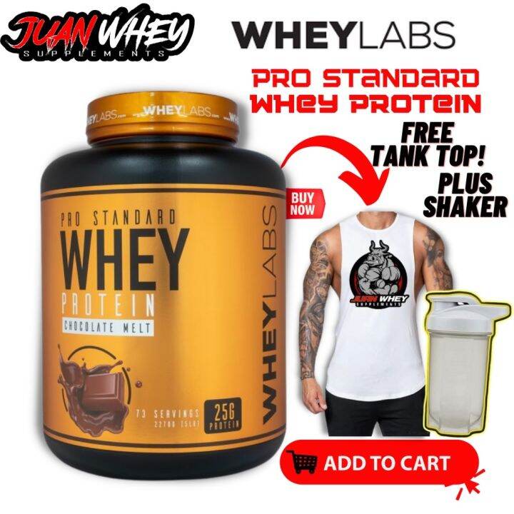 Old Model WHEYLABS WHEY PROTEIN POWDER 5LBS PRO STANDARD Muscle