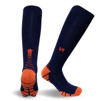 【YD】 Compression Socks Men Marathons Circulation Athletic Edema Varicose Veins Knee Stockings 20-30 MmHg