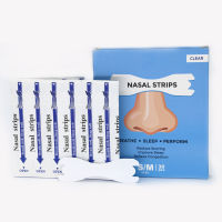 30 ชิ้น/กล่อง Snoring Stopper Clear Nasal Strips To Not Snore Better Nose Breathe Sleeping Relax (66x19mm) Antis-noring Patch-Souyine