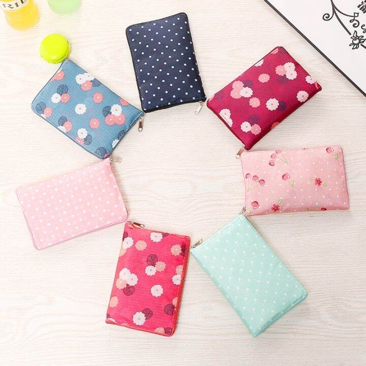 new-arrival-wallet-folding-shopping-bag-waterproof-fabric-with-floral-print-ideal-for-supermarket-shopping