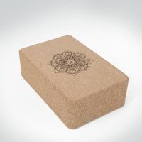 บล็อคโยคะไม้ก๊อก Cork Yoga Block หมอนโยคะ อิฐโยคะ อุปกรณ์สำหรับออกกำลังกาย