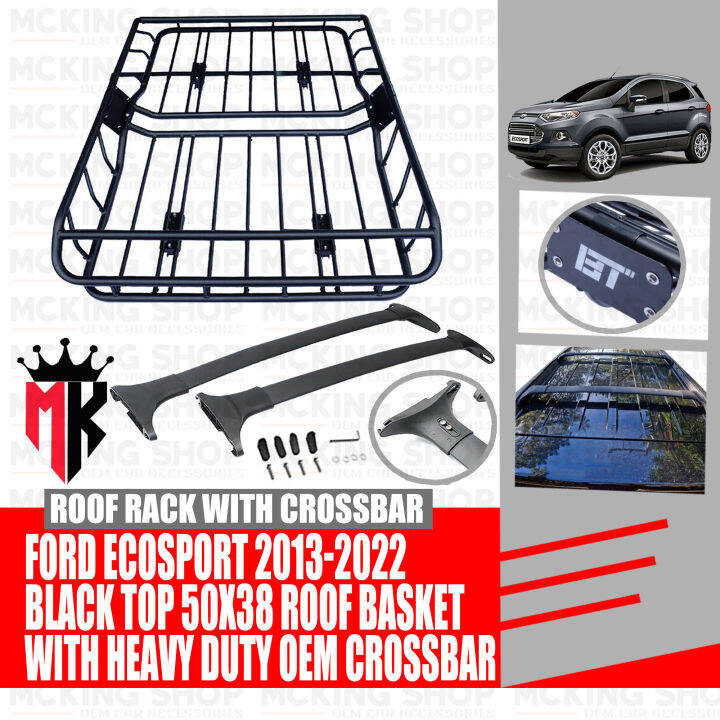Ford Ecosport 20132022 Black Top Roof Rack/Roofrack Top load/Topload