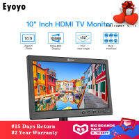 Eyoyo 1024x60ทีวีในครัวแบบพกพา,จอโทรทัศน์ขนาดเล็ก10นิ้วความหน้าจอ LCD 0นิ้วพร้อมทีวี /HDM/ VGA/AV/USB และรีโมทคอนโทรลสำหรับหลายแอปพลิเคชัน DVD PC กล้องวงจรปิดราสเบอร์รี่ Pi