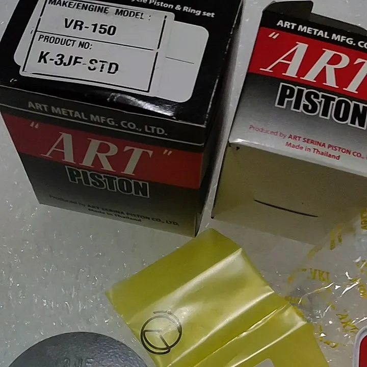ลูกสูบ วีอา150 ครบชุด แบร์น ART piston Lazada.co.th