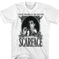 ☬❈✣ High Quality Personality Scarface The World Is Mine Crime Movie Al Pacino As Tony Montana Adult T-shirt