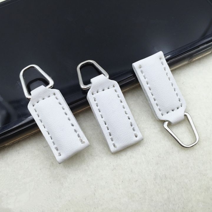 2pcs-pu-leather-zipper-pull-tab-for-bags-garment-backpack-accessories-diy-zipper-puller-end-detachable-clip-zip-head-slider