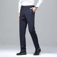 Factory Outlet Gifts West Pants MenS Business Casual Hot Wrinkles Black Suit Four Seasons Repair Middle And Young