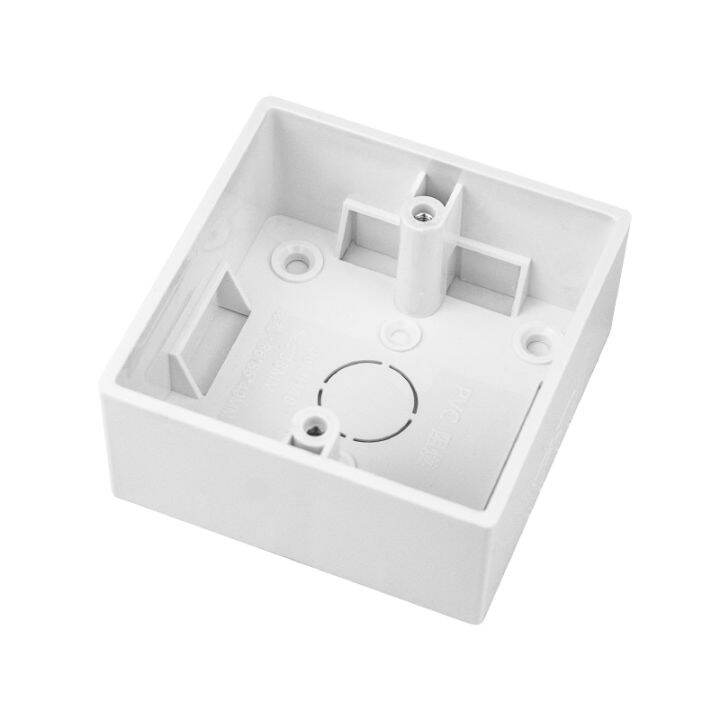 avoir-86-type-mounting-junction-box-surface-wall-stash-switch-socket-case-plastic-external-installation-outlet-box-white-black-power-points-switches