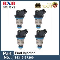 Boquilla De Inyector De 1/4 Piezas, Piezas De Automóvil De 2ไพน์35310-37200 Para Hyundai NF โซนาต้า CARENSE อาวานเทอีลานทา2014-2018หัวฉีดน้ำมันเชื้อเพลิง3531037200/