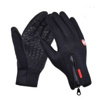 【cw】 Gloves Men Windproof Warm Outdoor Ski Motorcycle Cycling ！