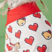 เสื้อเชิ้ตสัตว์เลี้ยง ขนาดเล็ก ขนาดกลาง ลาย Schnauzer Pomeranian Bichon แฟชั่นฤดูร้อน สําหรับสุนัข