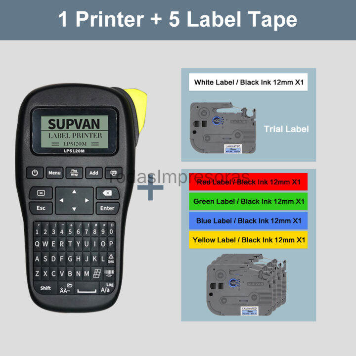 HQ New Supvan LP5120M Inkfree Industrial Cables Marking Label Printer