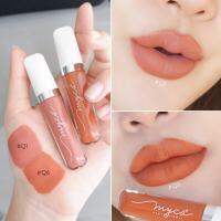 SET GLOSS MYCA Q1+Q6 (เซ็ตคู่ 2 ชิ้น) กลอสแมท สีสันสวยงาม เนื้อสัมผัสนุ่ม เนียนละเอียด เกลี่ยง่าย ไม่ตกร่อง กันน้ำ ไม่ติดแมส