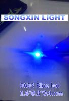 100pcs/lot Small BLUE lamp beads 0603 SMD LED 0603 BLUE Light-emitting diodes 460-470nm