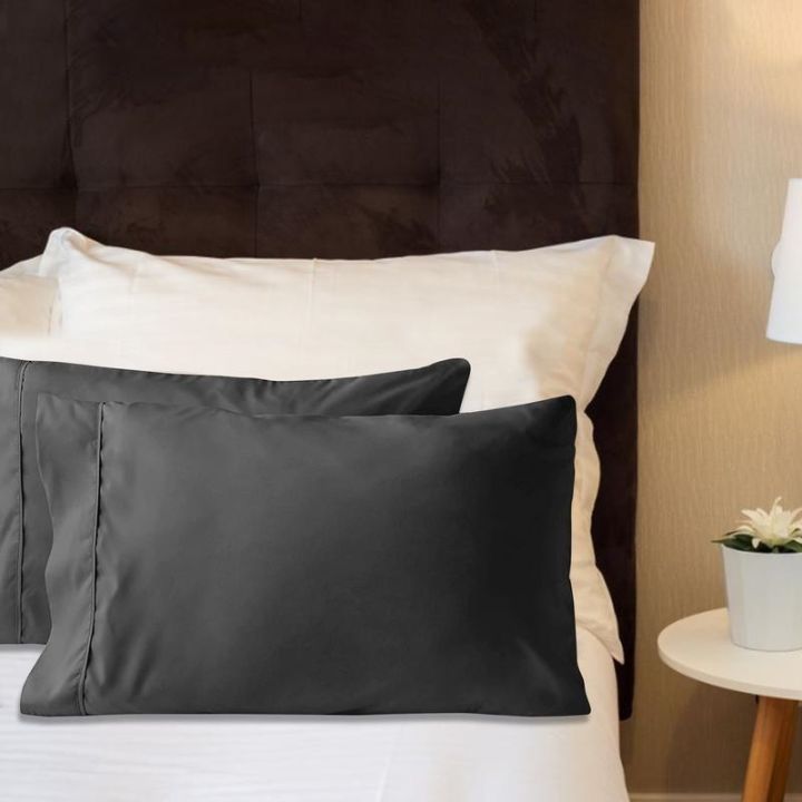 envelope-closed-pillowcase-simple-soft-bed-pillowslip-pillowcase-solid-color-pillow-case-bedding-black-pillow-cover