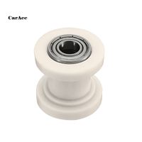 CARA8mm Universal Motorcycle A Chain Pulley Roller Silder Tensioner Wheel Guide