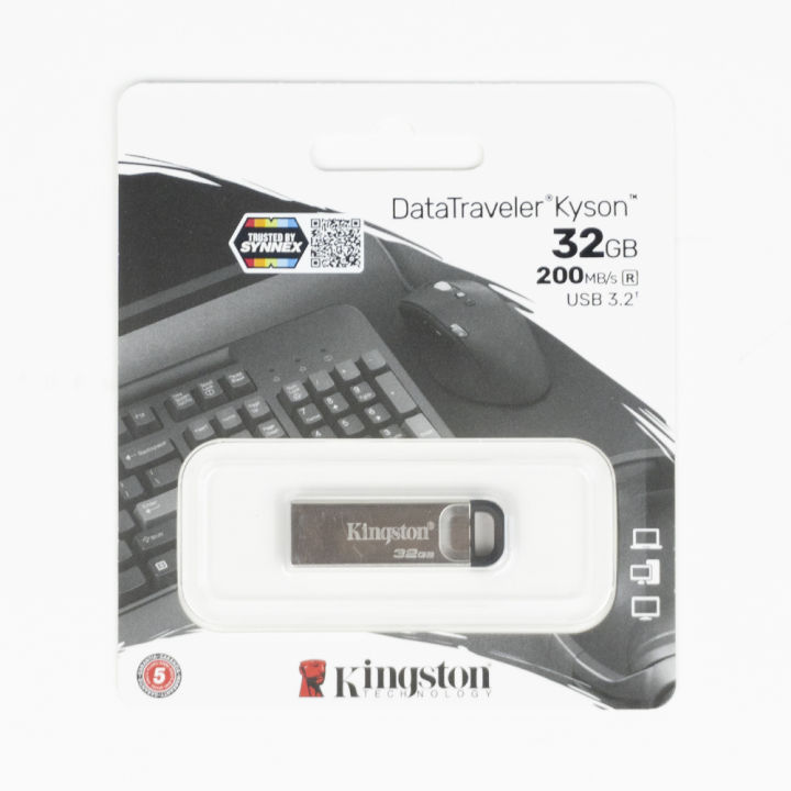 kingston-kyson-usb-a-3-2-gen1-flash-drive-32gb-ของแท้-ประกันศูนย์-5-ปี