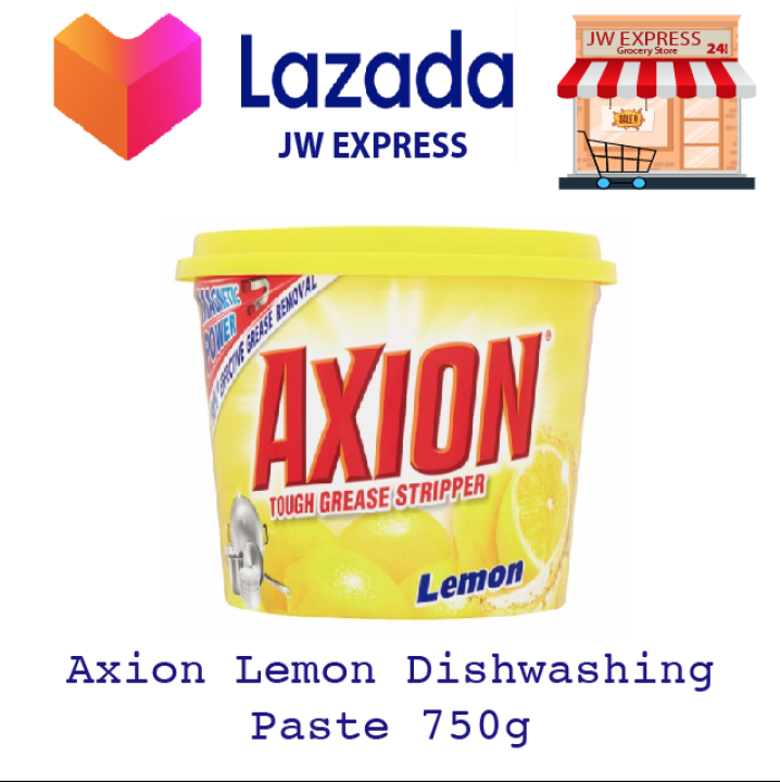 Axion Lemon Dishwashing Paste 750g Lazada