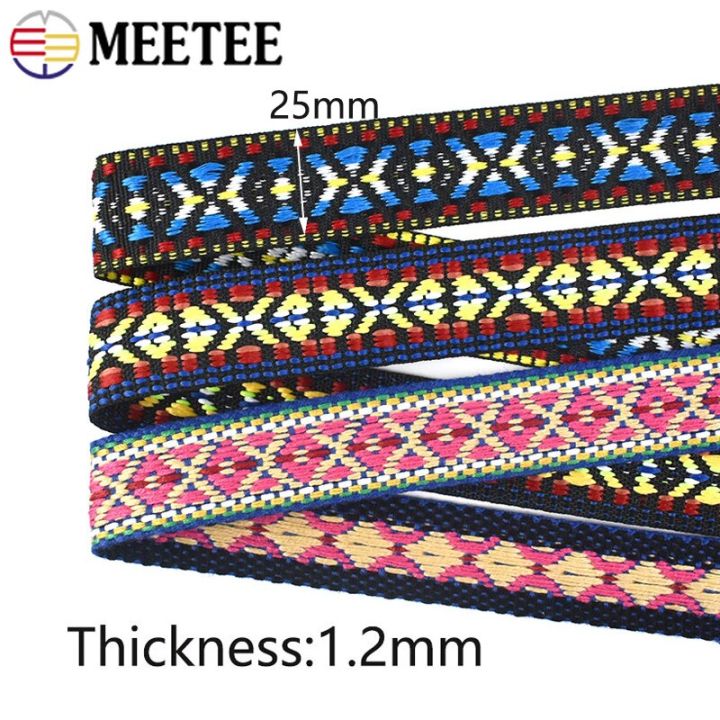 10meters-25mm-polyester-ethnic-webbing-tape-jacquard-ribbon-shoulder-bag-strap-lace-belt-bias-binding-garment-sewing-accessories-gift-wrapping-bags