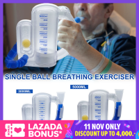 [เรือใน24H] 3000/5000Ml ปริมาตร Exerciser ปอดหายใจ Exerciser Vital ความจุอุปกรณ์ Spirometer Rehabilitation Trainer