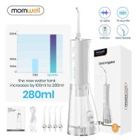 ZZOOI Mornwell F29 Dental Water Jet 3 Mode Water Flosser Oral Irrigator for Teeth Rechargeable Portable 180ML Water Tank Teeth Cleaner