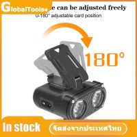 ไฟฉายหัว Clip On ประเภท Dual Beam Cap ชาร์จแบบ Type-C COB LED 1200mAh ไฟหัวแคมปิ้ง 500LM 5 โหมดกันน้ำสำหรับการวิ่งข้างนอก