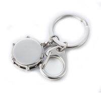 WAWFROK Stainless steel Keychain Men Male Keychain Rock And Roll Drum Key Chain Y-001 ของขวัญ ของขวัญ