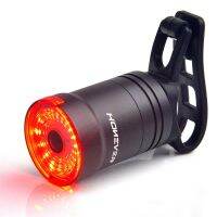 ◘ Honever Brake Sensor Smart Bike Light Waterproof USB Rechargeable LED Rear Light Bicycle Accessories Back Taillight