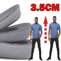 卐▧☎ 2pcs Invisible Shoe Insoles Half Insole Height Heel Insert Sports Shoes Pad Cushion Unisex 1.5/2.5/3.5cm Height Increase Insoles