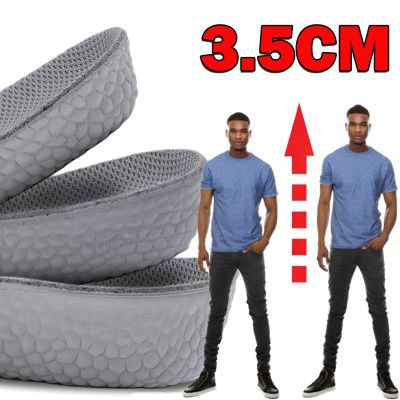 ☼ 2pcs Invisible Shoe Insoles Half Insole Height Heel Insert Sports Shoes Pad Cushion Unisex 1.5/2.5/3.5cm Height Increase Insoles