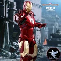 โมเดล IRON MAN MARK  III งานแท้ลิขสิทธิ์ ZD TOYS? สูงประมาณ 19 cm. ขยับและเปลี่ยนมือ Action ต่างๆได้ สีเมทัลลิค สวยสุดยอด