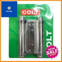 บานพับประตูสปริงสเตนเลส 304 (2 หน้า) COLT รุ่น 2 ขนาด 4 นิ้ว (แพ็ก 2 ชิ้น) สีสเตนเลส **ลดราคาจัดหนัก **