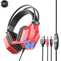 Fashion Sy850mv Illuminated Led Wire Control Gaming Headset Noise Cancelling Headphones With Mic For Ps4 Play Station 4 PC