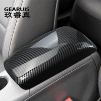 For Benz A B GLA CLA Class W176 X156 C117 W246 Carbon fiber Interior Car Center Console Tidying Armrest Panel Cover2023