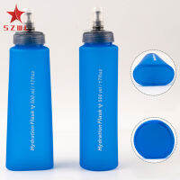 【 Ready Stock 】 Tpu Soft Water Bottle Collapsible Sports Drinking Flask Outdoor Fitness Running Cycling Hiking Water Bag