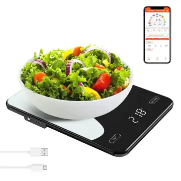 WeGuard Bluetooth Food Scale with App, Digital Smart Kitchen Scale