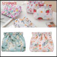 521YIANEE 2PCS การปิดอัตโนมัติ กระเป๋าใส่เหรียญ ผ้าอ๊อกซ์ฟอร์ด กันน้ำกันน้ำได้ กระเป๋าเก็บของขนาดเล็ก แบบพกพาได้ กระเป๋าเครื่องสำอาง การเดินทางการเดินทาง