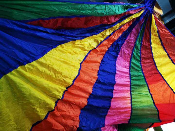 Parachute Canopy Tent (48L) w/free string Lights Lazada PH