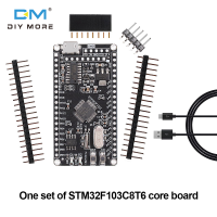 diymore STM32F103C8T6 ARM STM32 โมดูลการเรียนรู้ไมโครคอนโทรลเลอร์ STM32F103C8T6 บอร์ดการเรียนรู้หลักของ Arduino Type-C อินเตอร์เฟซ / ไมโคร USB