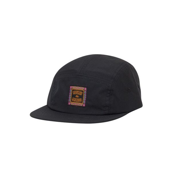 Hermit BLACK MOSKAV 5 PANELS HAT | HERMIT BLACK MOSKAV 5 PANELS HAT ...